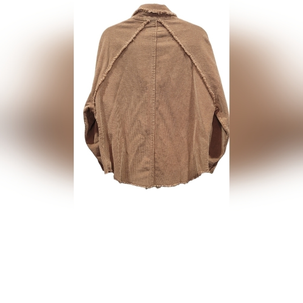 Umgee Corduroy Shacket 100% Cotton - Picture 3 of 12